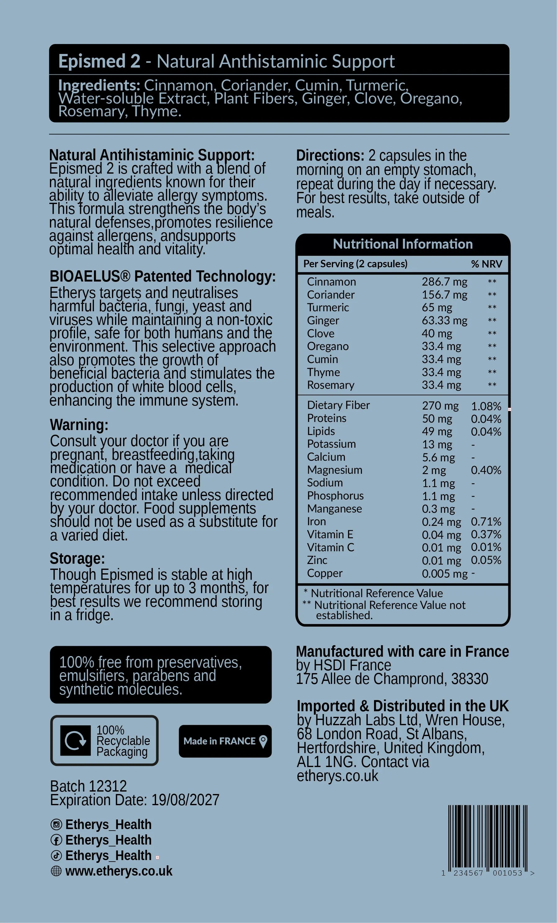 Epismed II – Allergy